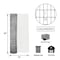 Garden Zone IronRidge 30 in. H X 10 ft. L Galvanized Steel Welded Wire Fence 1 in. 403010 - alternate 3